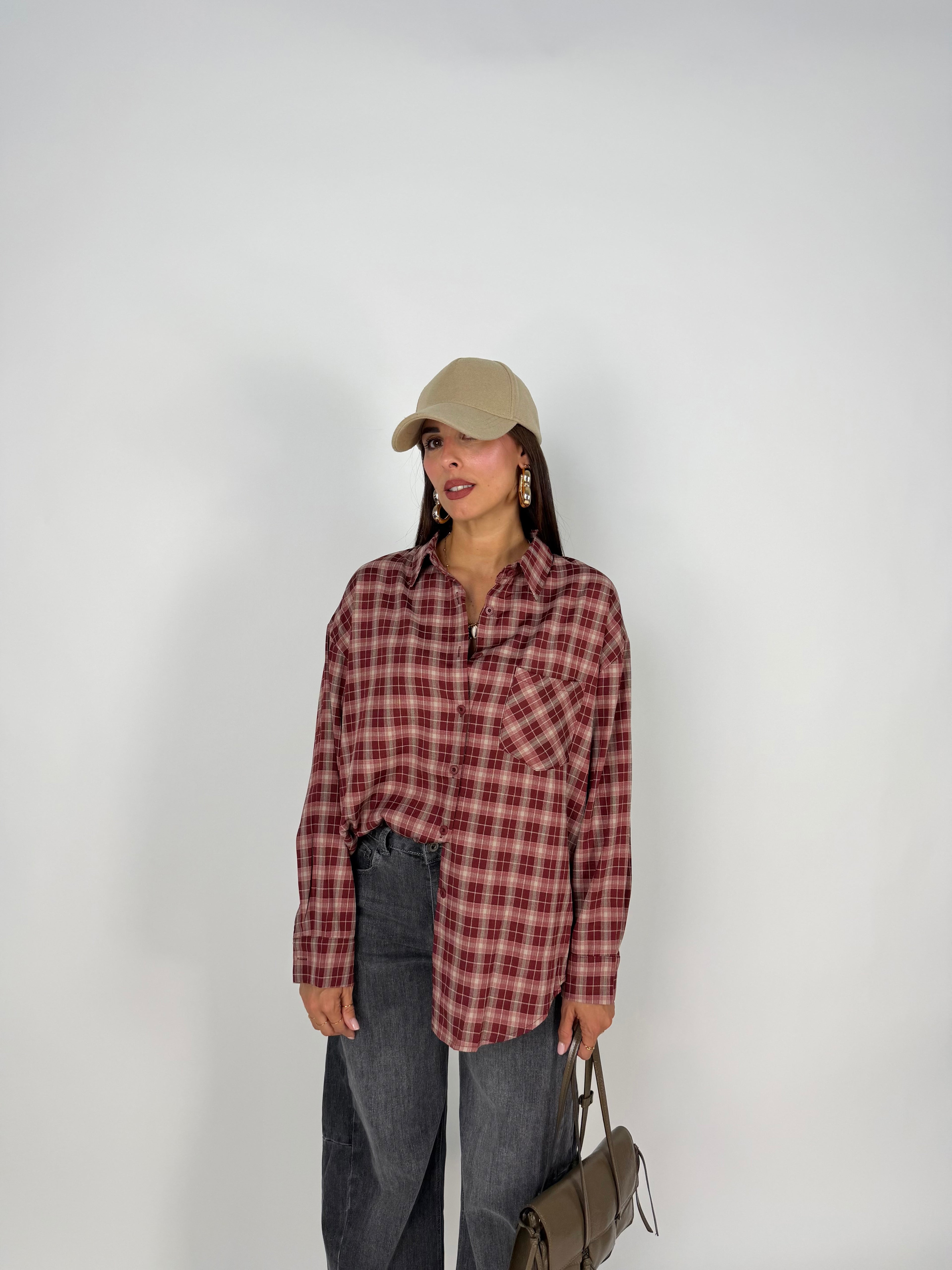 CAMICIA CHECK ROSSA