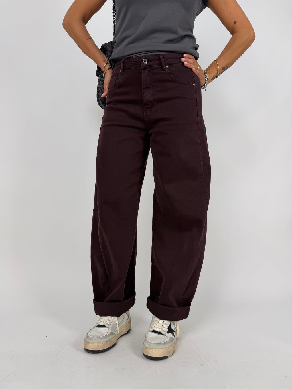 JEANS MALL AUBERGINE