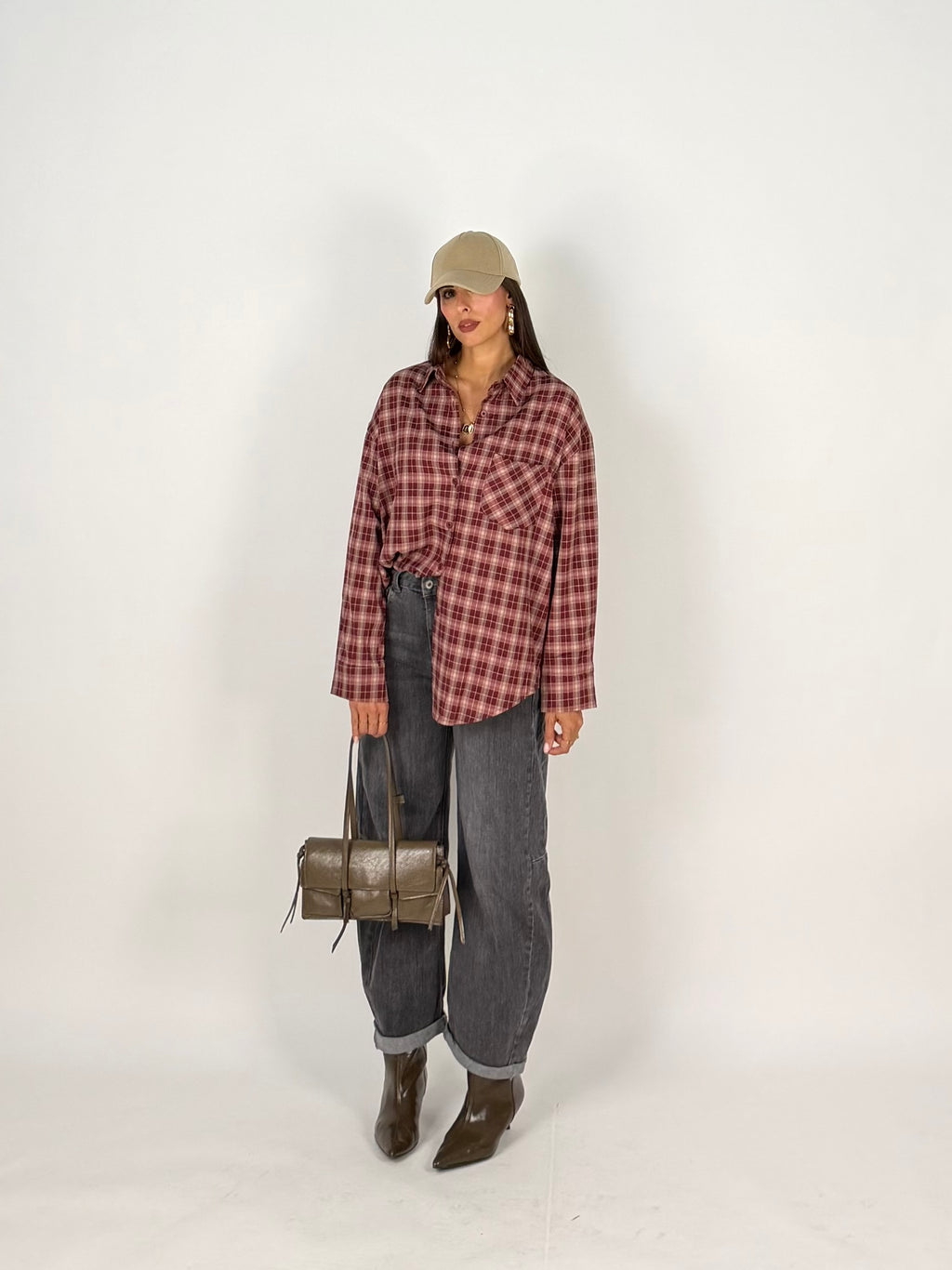 CAMICIA CHECK ROSSA