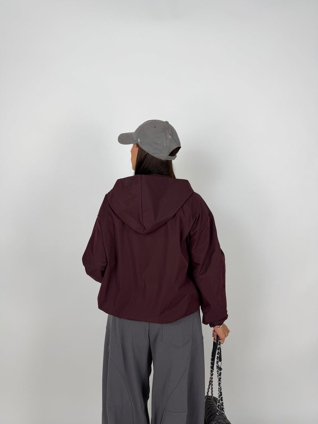 GIACCA TECH PUFF BORDEAUX
