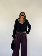 Carica l&#39;immagine nel visualizzatore di Gallery, PULL DIAMOND NERO
