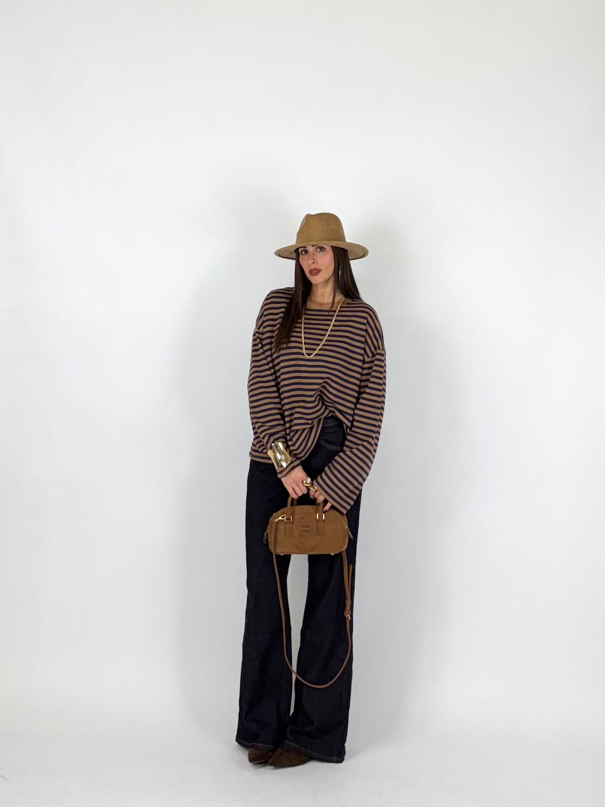 MAGLIA STRIPES NUTS