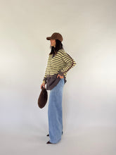 Carica l&#39;immagine nel visualizzatore di Gallery, CARDIGAN STRIPES GIALLO
