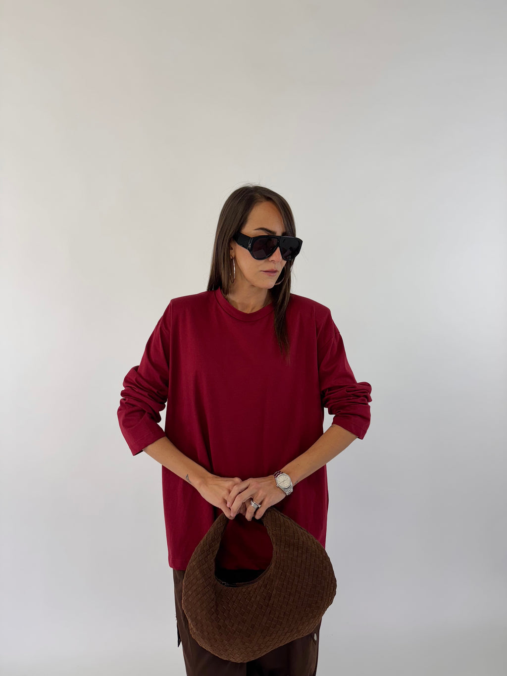 T-SHIRT SHOL BORDEAUX