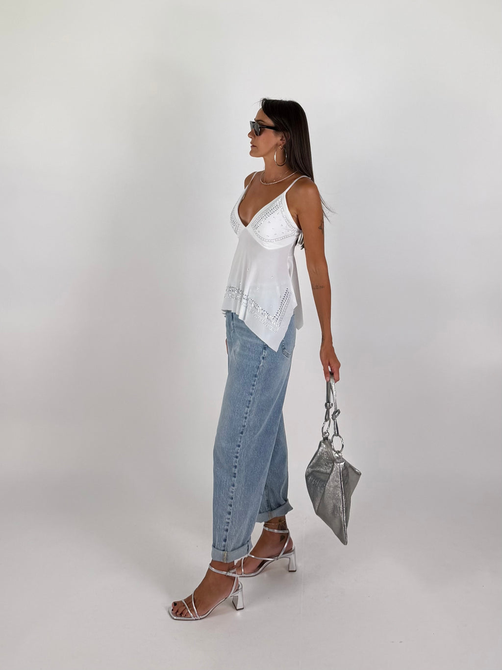 TOP MIRROR BIANCO