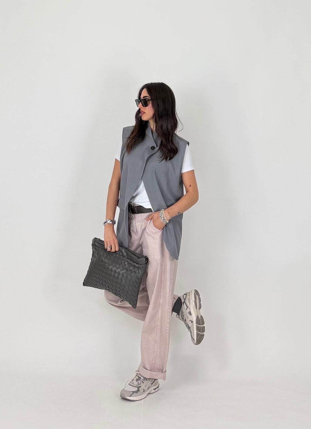 GILET ONE GRIGIO