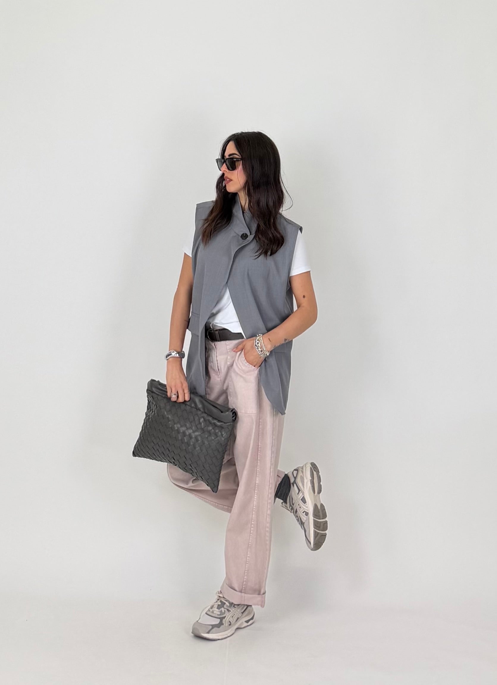 GILET ONE GRIGIO