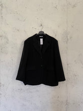 Carica l&#39;immagine nel visualizzatore di Gallery, BLAZER LOOSE FIT NERO
