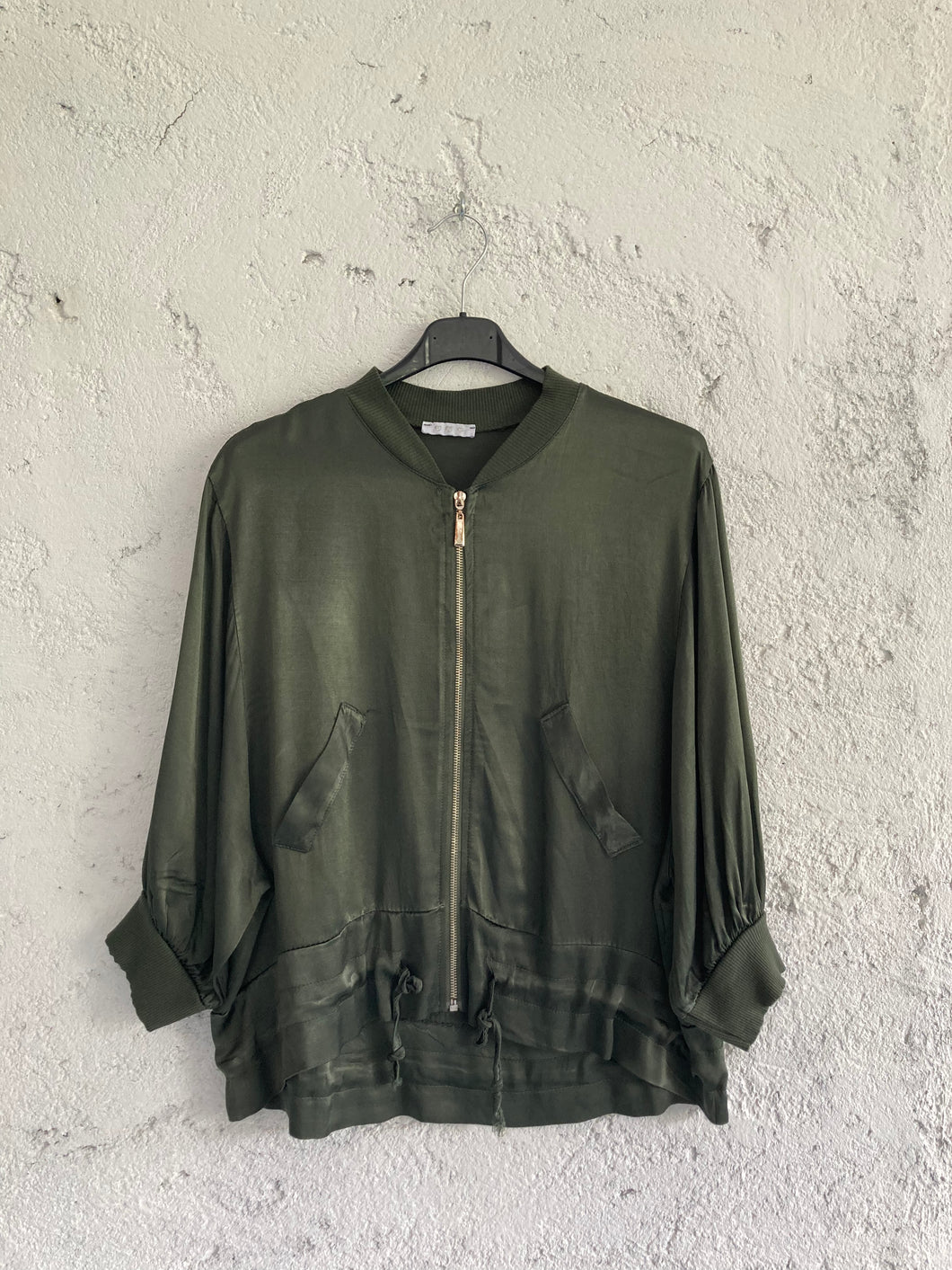 bomber satin