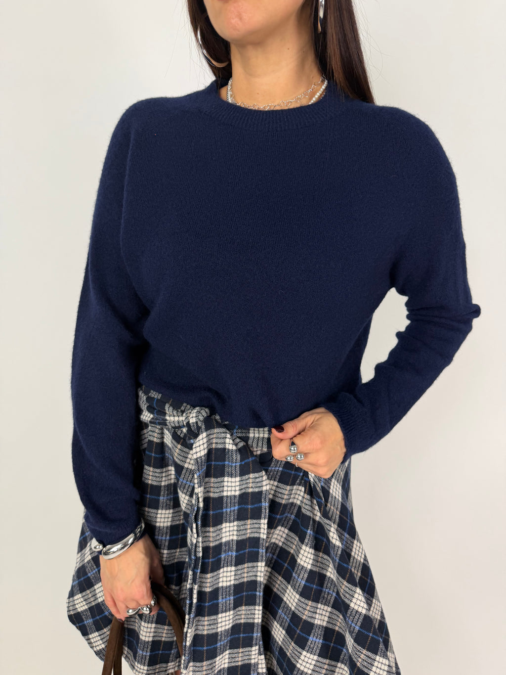 PULL DAILY KNIT BLU