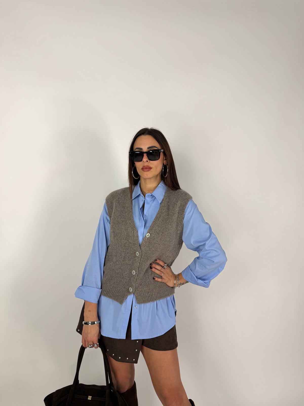 GILET SOFT LAYER TAUPE