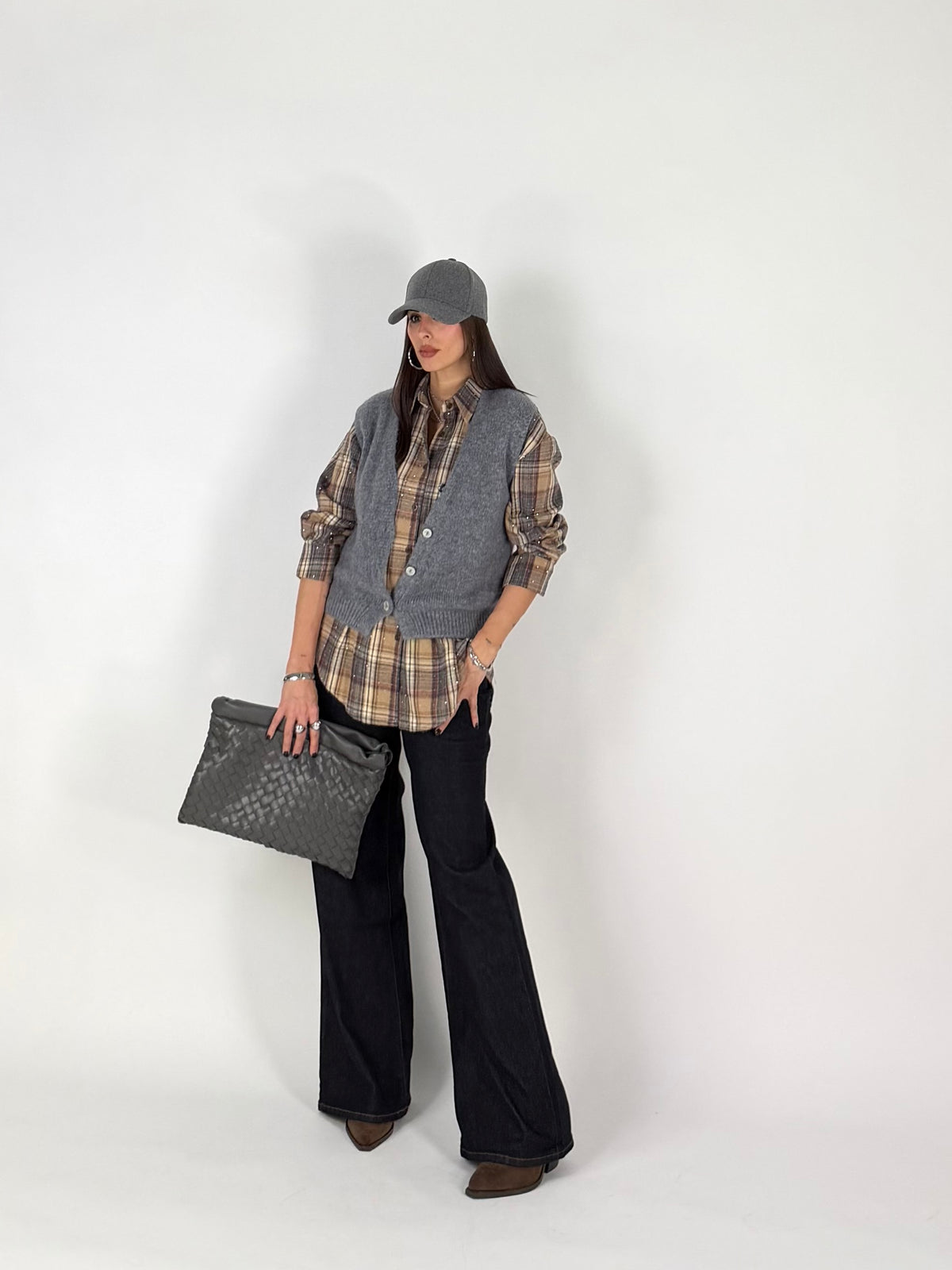 GILET SOFT LAYER GRIGIO