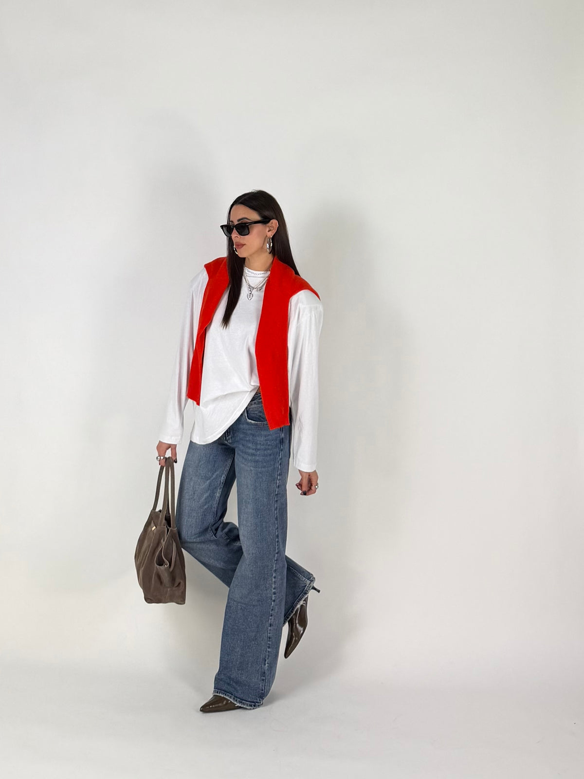 PULL DAILY KNIT ROSSO