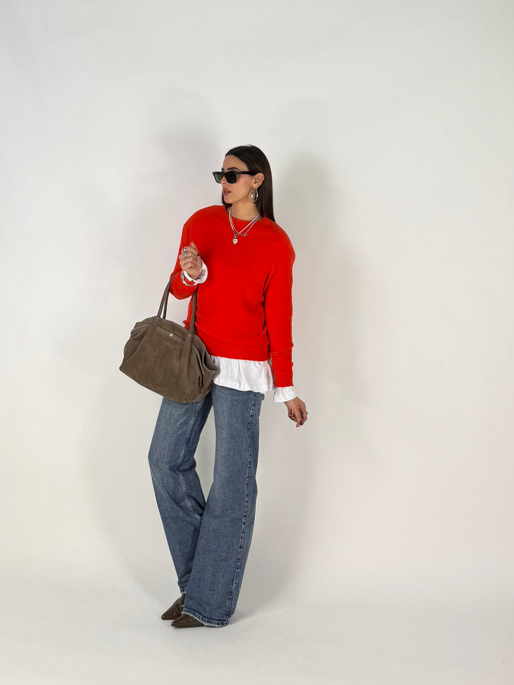 PULL DAILY KNIT ROSSO