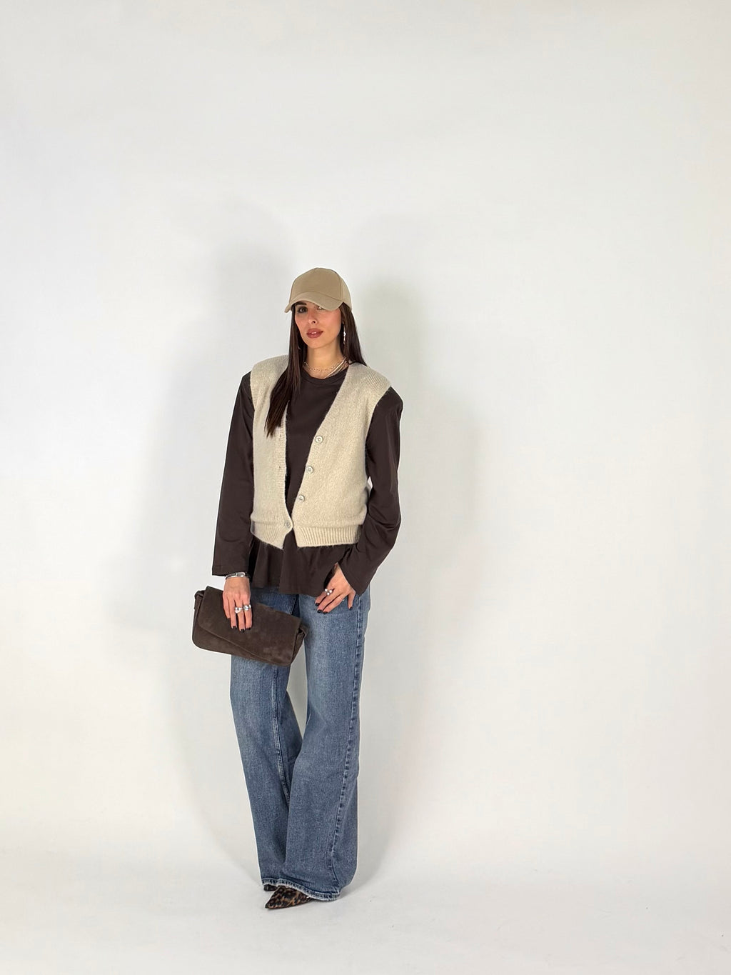 GILET SOFT LAYER BEIGE