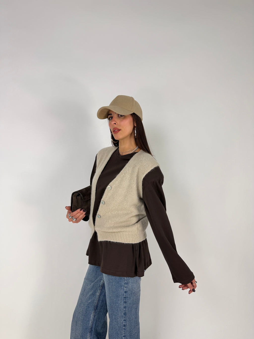 GILET SOFT LAYER BEIGE