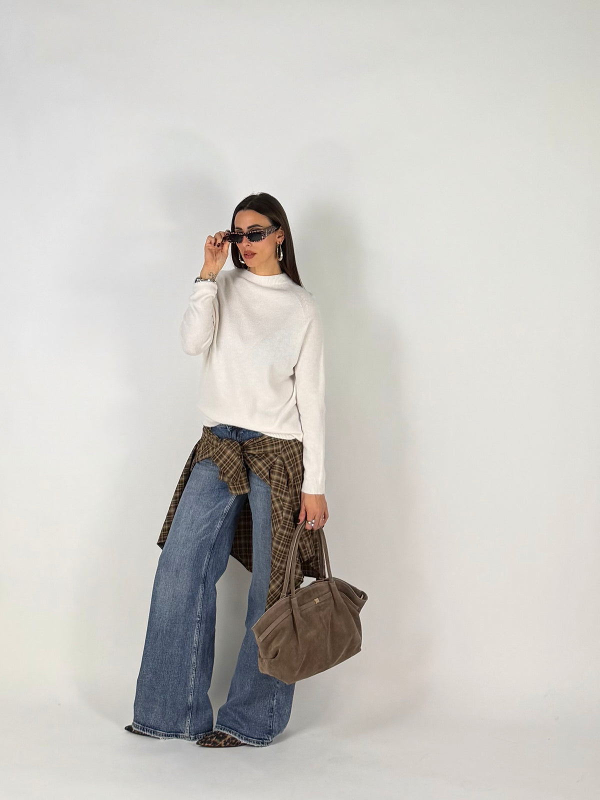 PULL DAILY KNIT BIANCO