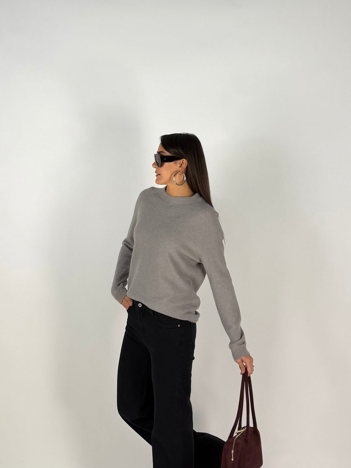 PULL DAILY KNIT GRIGIO