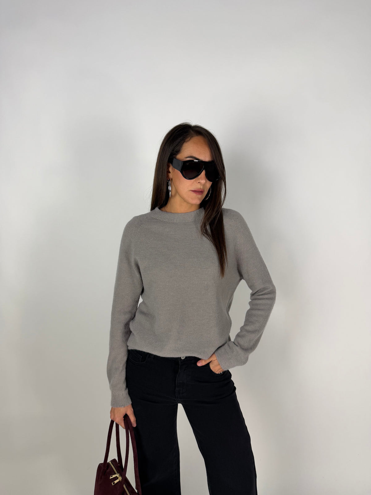 PULL DAILY KNIT GRIGIO