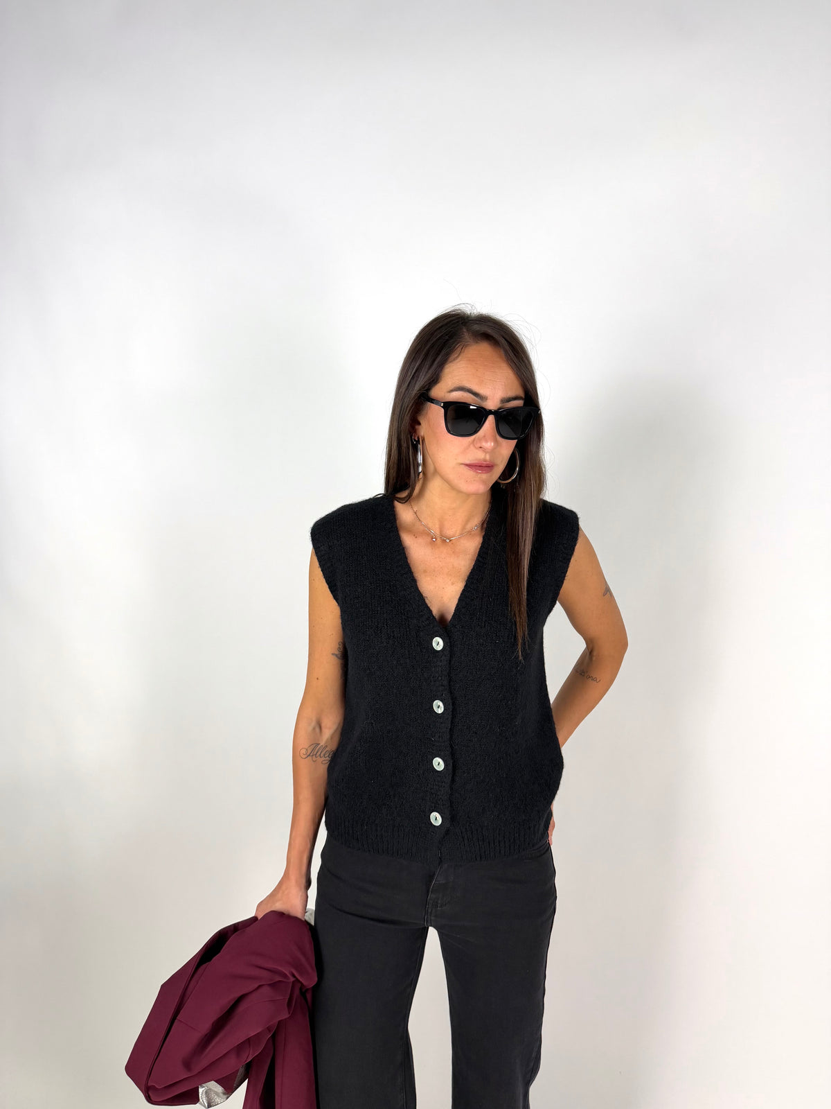 GILET SOFT LAYER NERO