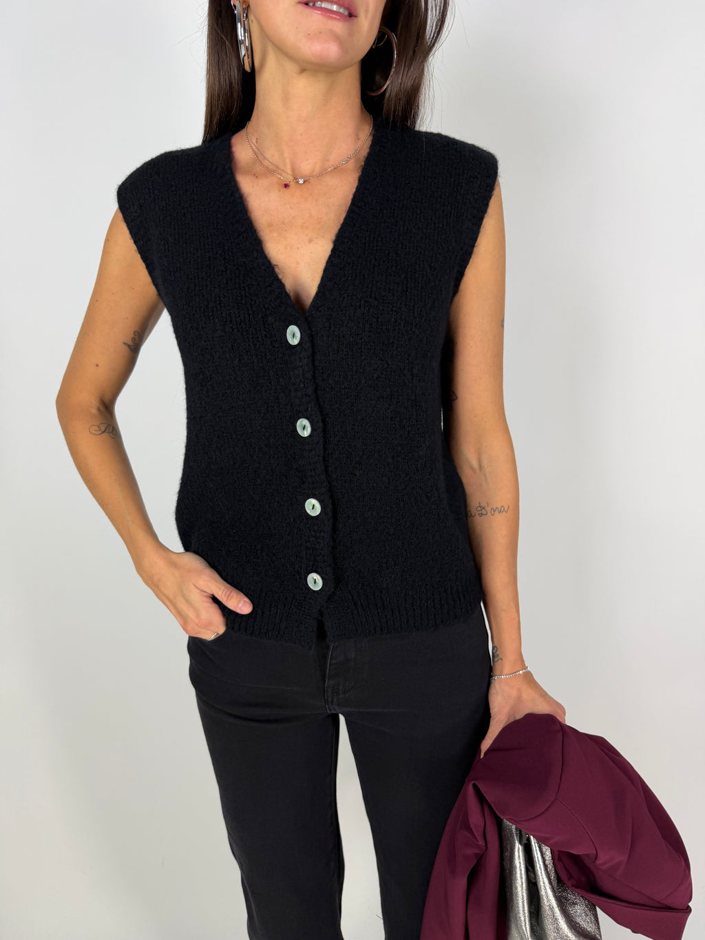 GILET SOFT LAYER NERO
