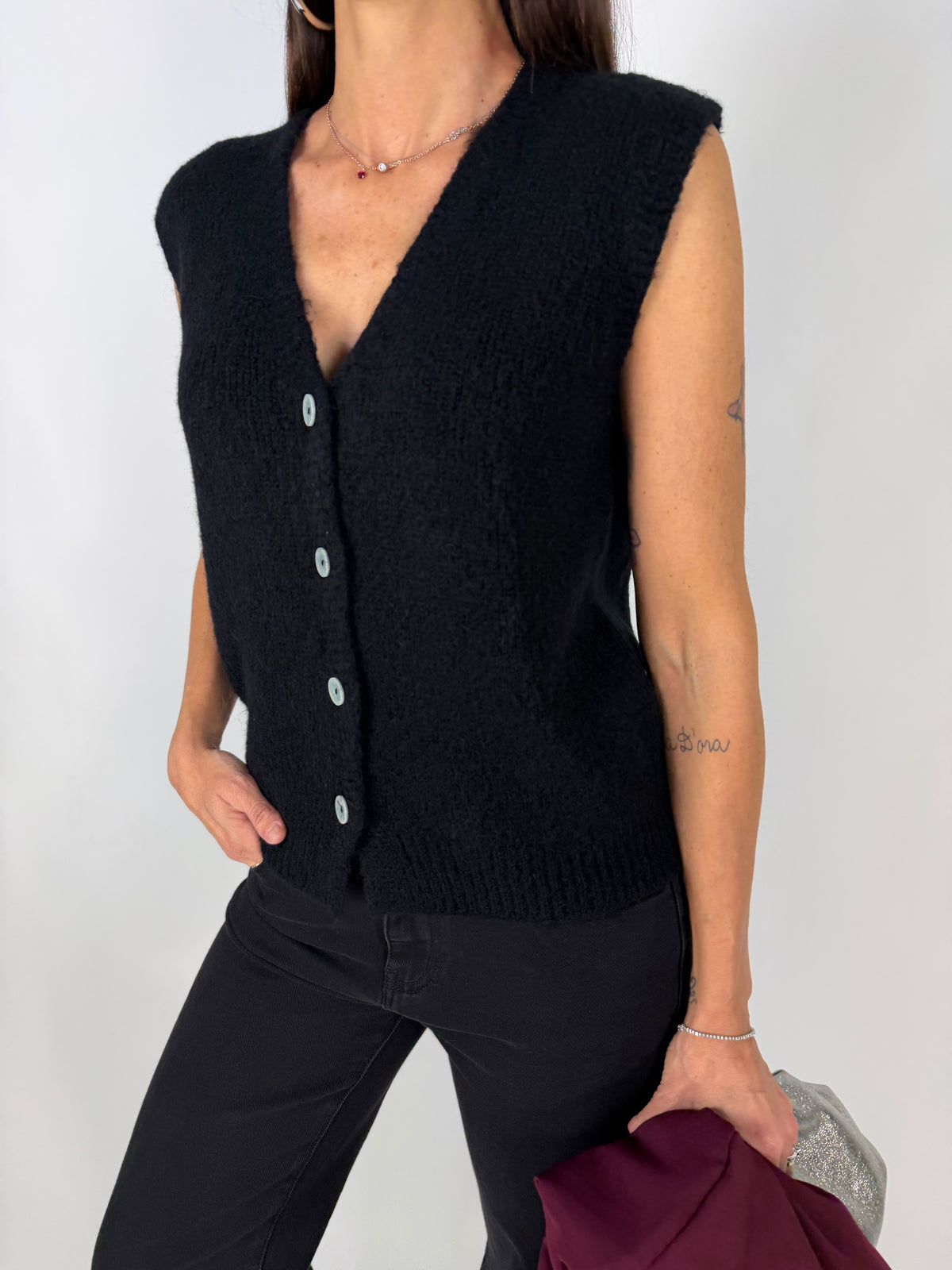 GILET SOFT LAYER NERO